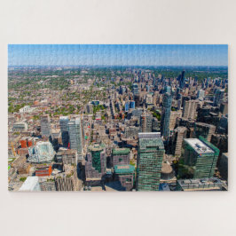 Schilderachtig uitzicht van Toronto uit de GN-tore Legpuzzel