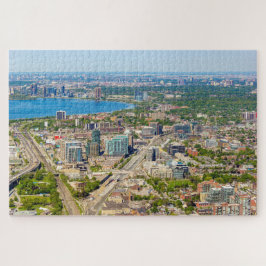 Schilderachtig uitzicht van Toronto uit de GN-tore Legpuzzel