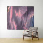 Schilderachtig Uitzicht zomerzonsondergang Wandkleed (In Situ (horizontaal))