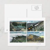 Schilderachtig Uitzichten van de reis naar de top Briefkaart (Voorkant / Achterkant)