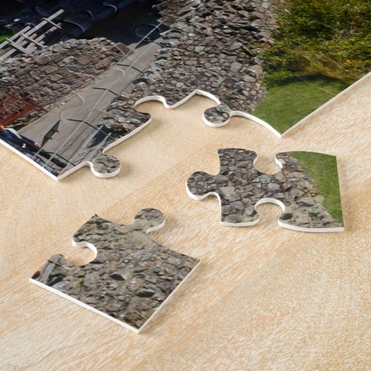 Schilderachtig Urquhart Castle Ruins Legpuzzel (Zijkant)