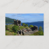 Schilderachtig Urquhart Castle Ruins Visitekaartje (Achterkant)