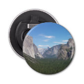 Schilderachtig van de Yosemite National Park Mount Button Flesopener (Voorkant)