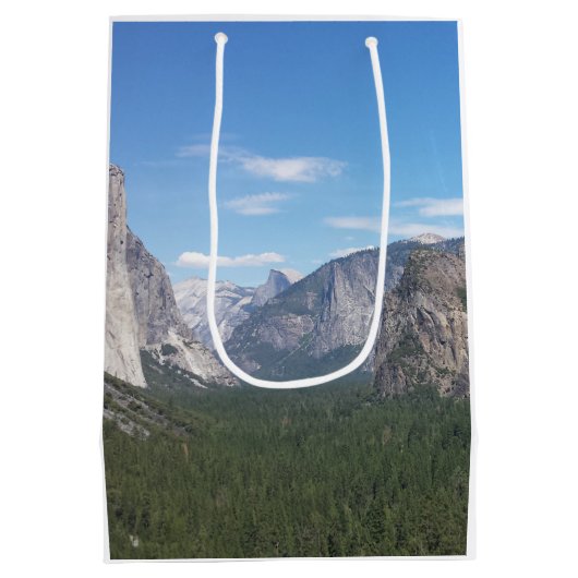 Schilderachtig van de Yosemite National Park Mount Medium Cadeauzakje (Achterkant)
