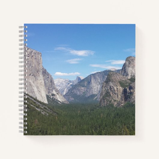 Schilderachtig van de Yosemite National Park Mount Notitieboek (Voorkant)