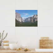 Schilderachtig van de Yosemite National Park Mount Poster (Keuken)