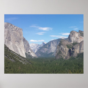 Schilderachtig van de Yosemite National Park Mount Poster