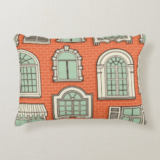  Schilderachtig vensterpatroon Accent Kussen