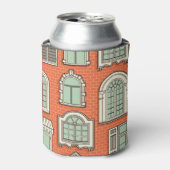 Schilderachtig vensterpatroon Blikjeskoeler (Blikje Voorkant)