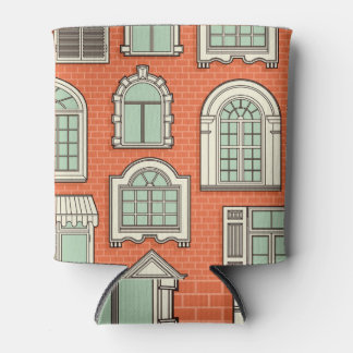 Schilderachtig vensterpatroon Blikjeskoeler