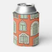Schilderachtig vensterpatroon Blikjeskoeler (Blikje Achterkant)