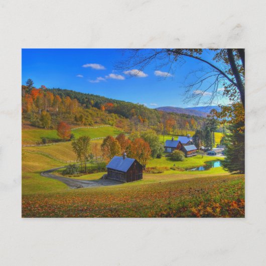 Schilderachtig Vermont, prachtige landschapsfoto, Briefkaart (Voorkant)