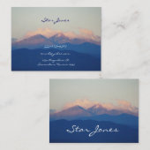 SCHILDERACHTIG VISITEKAARTJE (Voorkant / Achterkant)