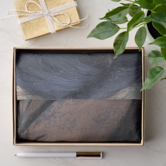 Schilderachtig Vrouw Decouperen Tissuepapier (Geschenk)