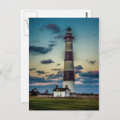 Schilderachtig vuurtoren briefkaart (Voorkant / Achterkant)