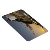 Schilderachtig vuurtoren van de haven van Bar Magneet (Rechterzijde)