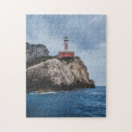Schilderachtig vuurtoren vuurtoren vuurtoren vuurt legpuzzel