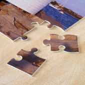 Schilderachtig vuurtoren vuurtoren vuurtoren vuurt legpuzzel (Zijkant)