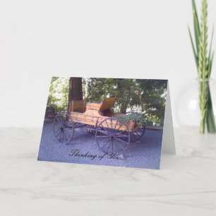 Schilderachtig Wagon Cart Kaart