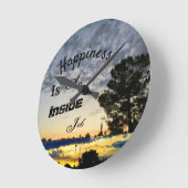 Schilderachtig wandklokken aanwakkeren (Hoek)