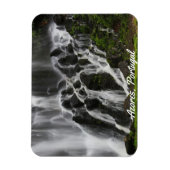 Schilderachtig Waterfall Azoren Magneet (Verticaal)