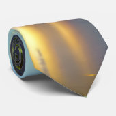 Schilderachtig waterval: AI Art. Stropdas (Opgerold)