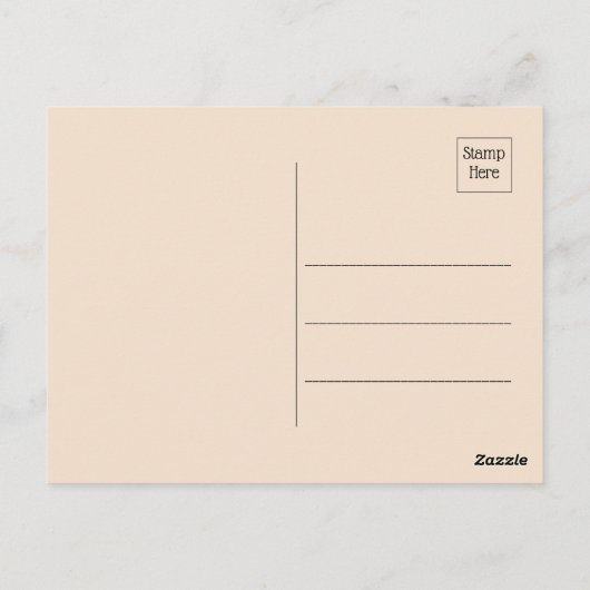 Schilderachtig Waterverf Mountain Springtime Briefkaart (Achterkant)