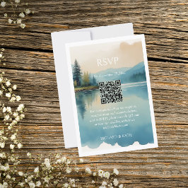 Schilderachtig Waterverf Pijnboom Lakeside RSVP