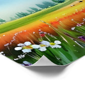 Schilderachtig Waterverf Poster (Hoek)