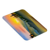 Schilderachtig Waterverf Toscane Hills Magneet (Rechterzijde)