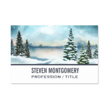 Schilderachtig Waterverf winterWonderland