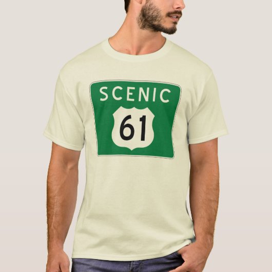 Schilderachtig weg 61 t-shirt (Voorkant)