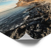 Schilderachtig weg Lofoten Islands Poster (Hoek)