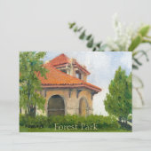 Schilderachtig wereldkampioenschap 1904 - St. Loui Kaart (Staand voorkant)