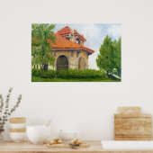 Schilderachtig wereldkampioenschap 1904 - St. Loui Poster (Keuken)