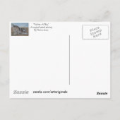 schilderachtig Wildlife afbeelding van twee geweld Briefkaart (Achterkant)