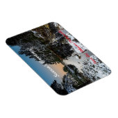 Schilderachtig winter Schotse Loch met kerst Magneet (Rechterzijde)