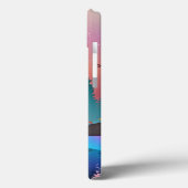 Schilderachtig wintermeer met Deer Case-Mate iPhone Case (Achterkant / Links)