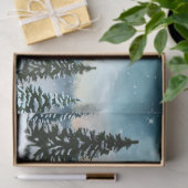 schilderachtig wintertissuepapier tissuepapier (Geschenk)