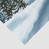 schilderachtig wintertissuepapier tissuepapier (Detail)