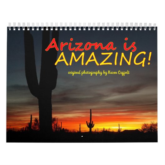 Schilderachtig woestijnfotografie / Arizona is gew Kalender (Hoes)