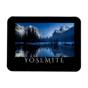 Schilderachtig Yosemite in Winter Magnet Magneet