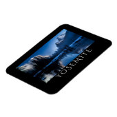 Schilderachtig Yosemite in Winter Magnet Magneet (Linkerzijde)