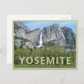 Schilderachtig Yosemite Vintage Briefkaart (Voorkant / Achterkant)