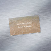 Schilderachtig Zee Aangepaste tekst Aangepaste  fo Magnetisch Visitekaartje (Voorbeeld)