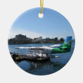 Schilderachtig zeewater in Victoria Keramisch Ornament (Voorkant)