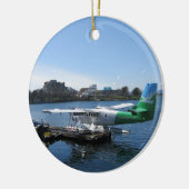 Schilderachtig zeewater in Victoria Keramisch Ornament (Links)