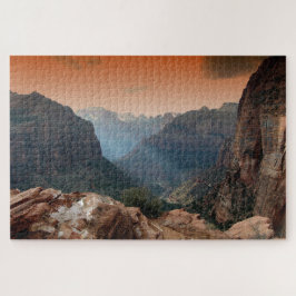 Schilderachtig Zion Park Mountains Legpuzzel