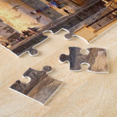 Schilderachtig zomer Jigs in de kust van Amalfi Ci Legpuzzel (Zijkant)