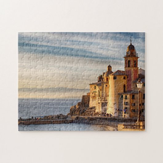 Schilderachtig zomer Jigs in de kust van Amalfi Ci Legpuzzel (Horizontaal)